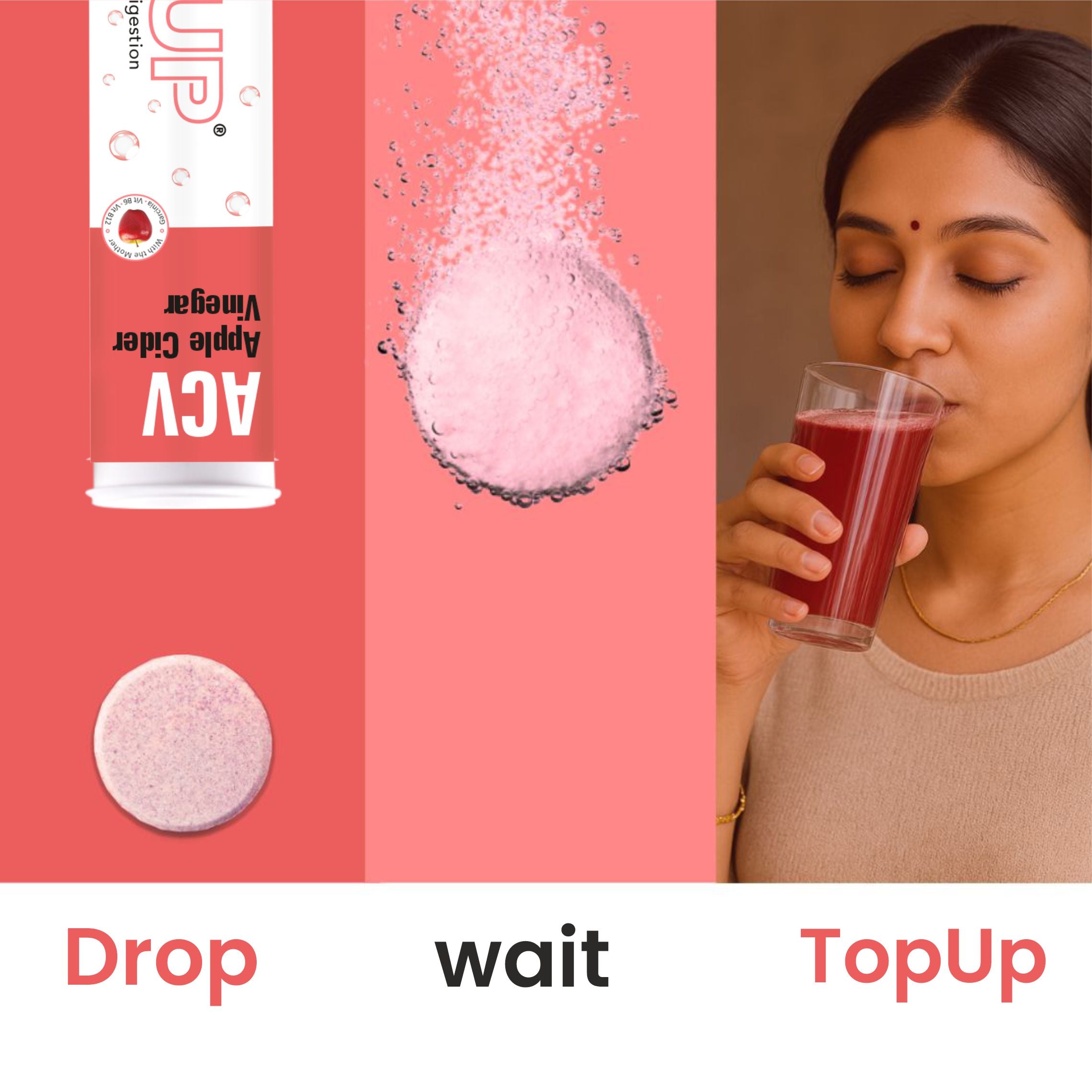 TopUp supplement for immunity and wellness support with key vitamins