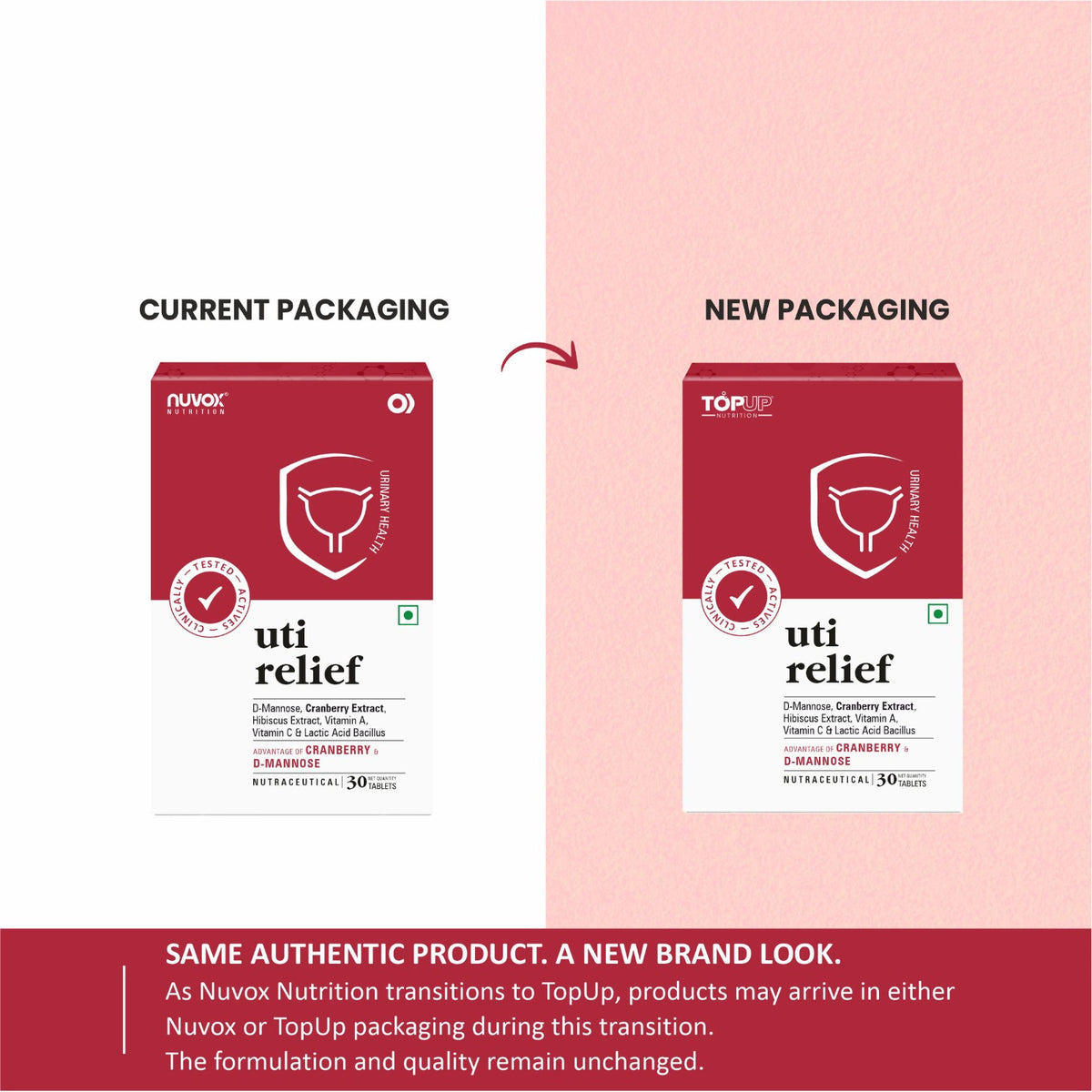 TopUp UTI Relief - Advanced Urinary Tract Support