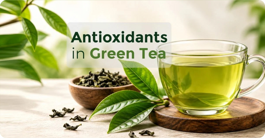 Antioxidants in green tea- the age-old to modern health issues.