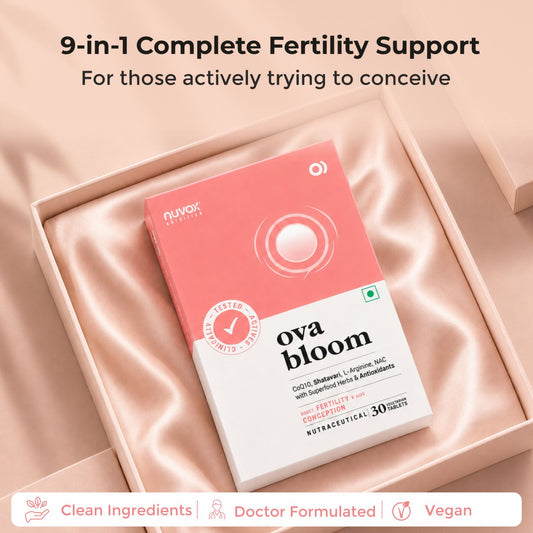 Ova Bloom – Female Fertility Support for Egg Quality & Ovulation