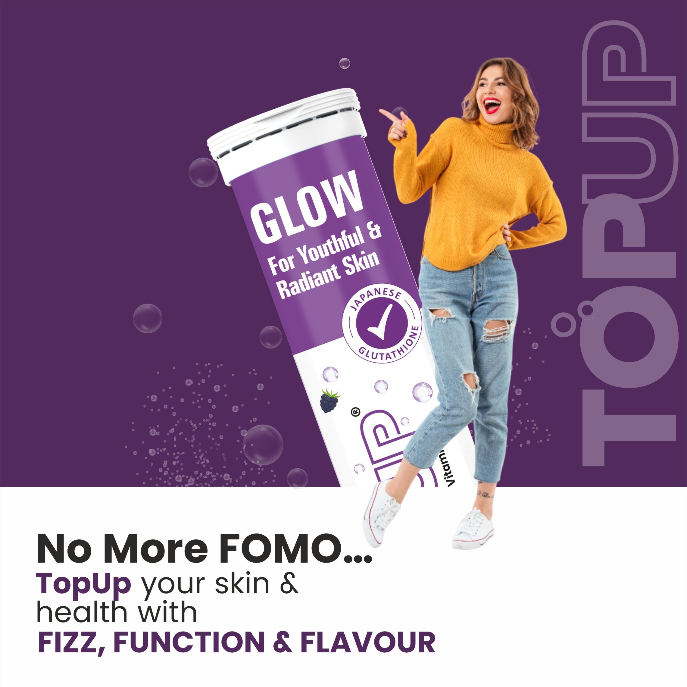 GLOW -Japanese Glutathione (Optiac) for Radiant Skin