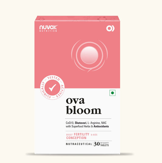 Ova Bloom – Female Fertility Support for Egg Quality & Ovulation