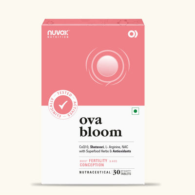 Ova Bloom – Female Fertility Support for Egg Quality & Ovulation