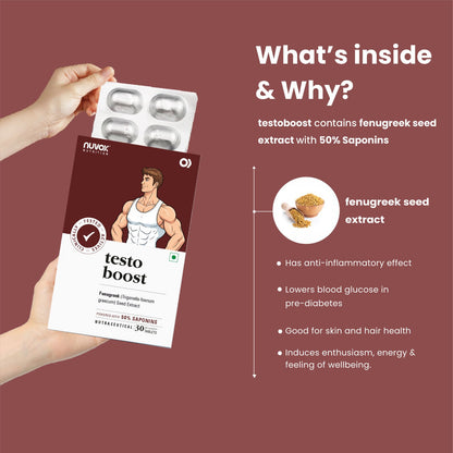 Testoboost – For Lean Muscle, Strength & Stamina