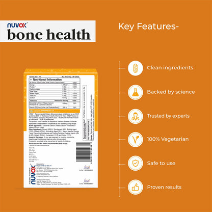 Bone Health - India's First Veg Source Of Vitamin D3 And Calcium