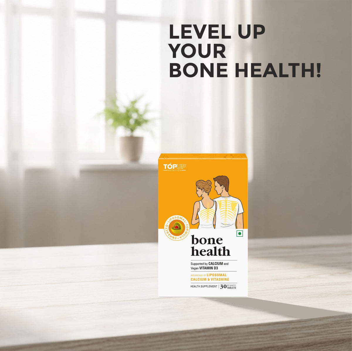 Bone Health - India's First Veg Source Of Vitamin D3 And Calcium