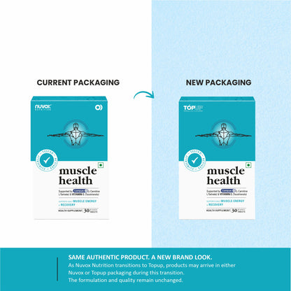 Muscle Health- Fix Fatigue & Leg Cramps