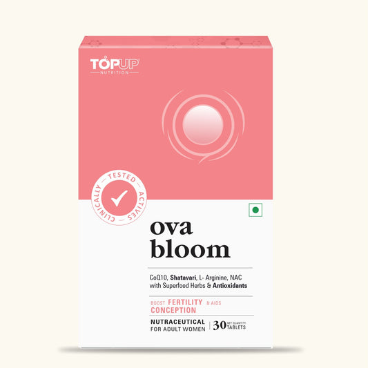 Ova Bloom – Female Fertility Support for Egg Quality & Ovulation