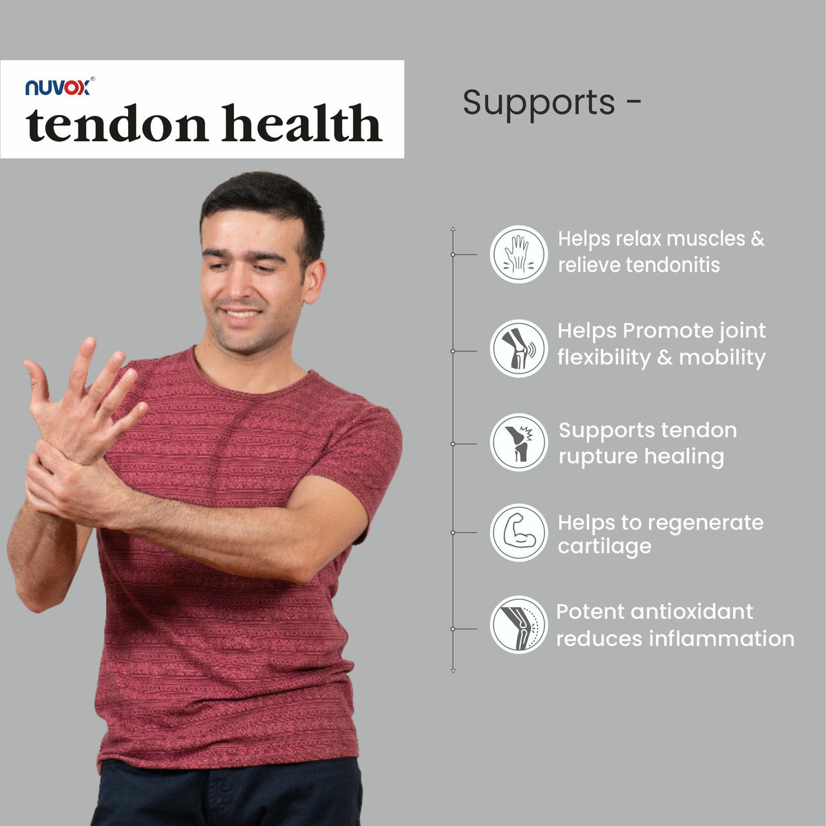 Tendon Health - Tendon Strength, Flexibility & Recovery