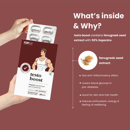 Testoboost – For Lean Muscle, Strength & Stamina